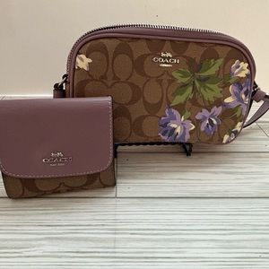 Coach Crossbody Bag & Matching Wallet